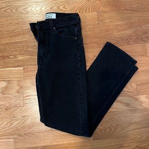 Reformation high rise straight crop size 24